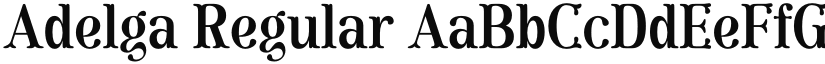 Adelga font download