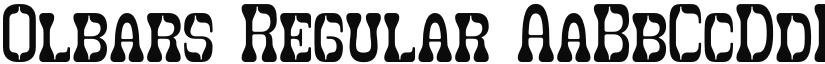 Olbars font download