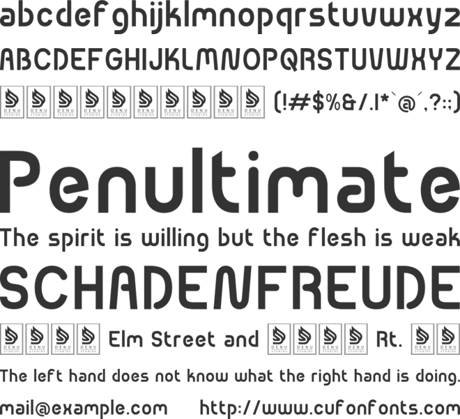 Krypt Keplar font preview