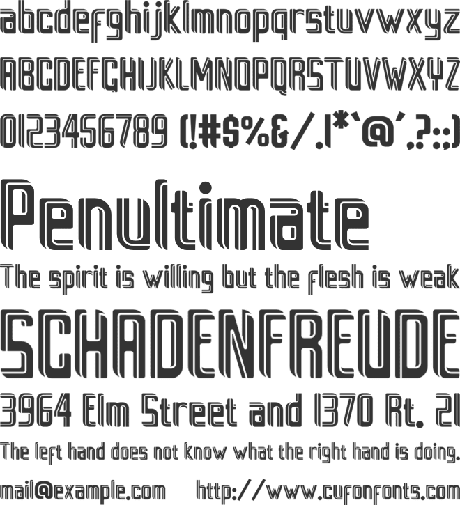 Heyjae font preview