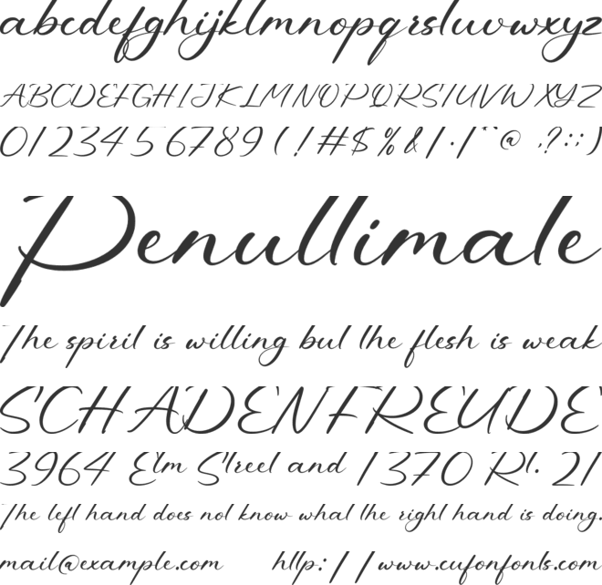 Rustic Roadway - Personal use font preview