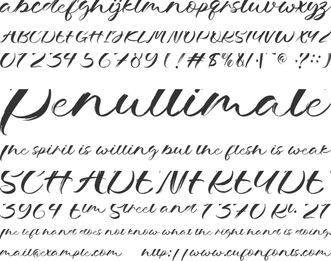 Lembah Baliem-Personal use font preview