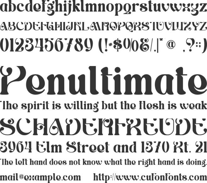 Rocky Sunday-Personal use font preview