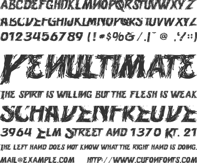 Simbiot-Personal use font preview