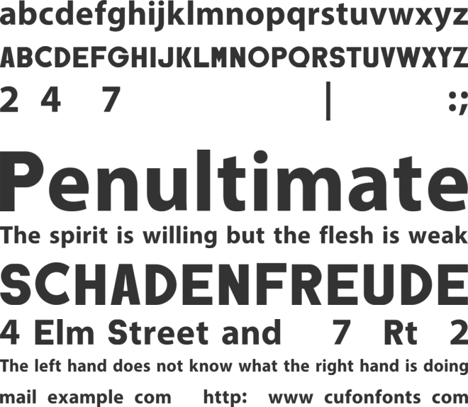 HALLOMAN font preview