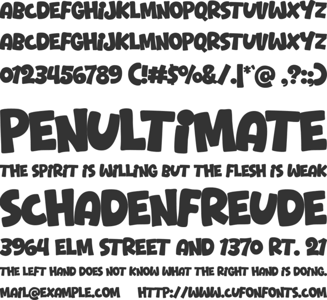 Halo Dek font preview