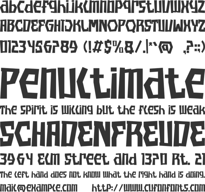 Squeid Gameis font preview