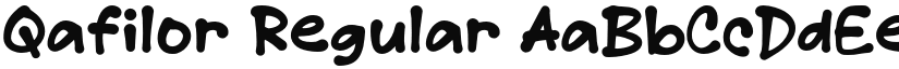 Qafilor font download