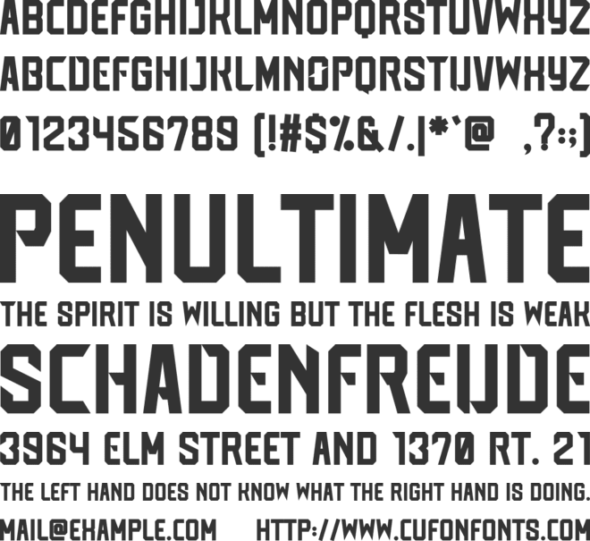 Spooky Pumpkin font preview