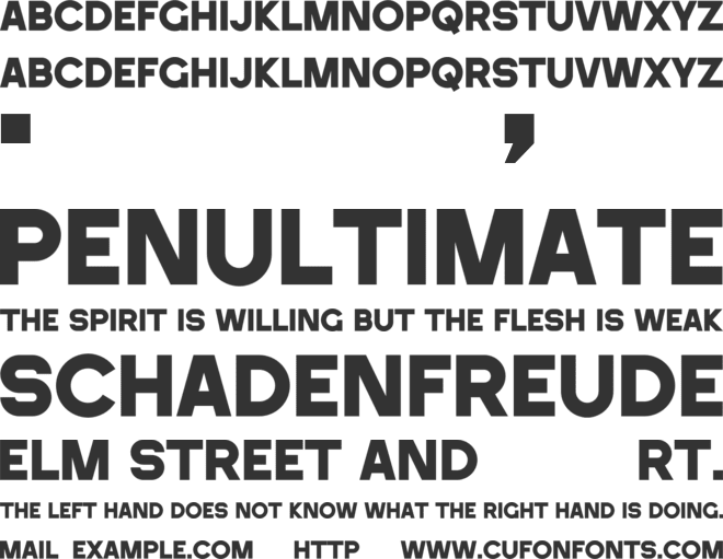 Brand Type font preview