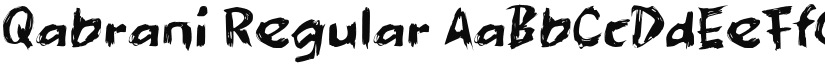 Qabrani font download