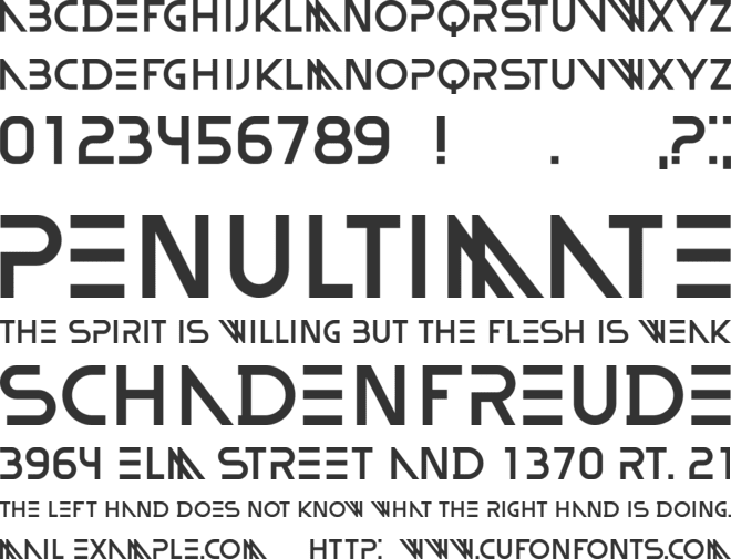 Entirely font preview