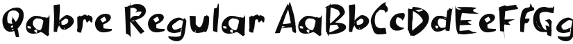 Qabre font download