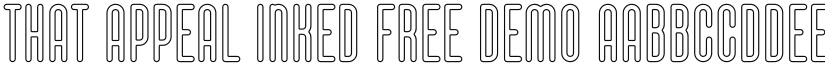 That Appeal Inked Free Demo font