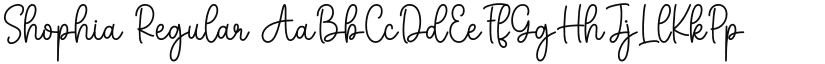 Shophia font download