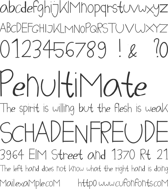 Putri Kiva Azzahra font preview