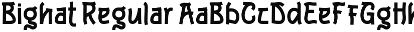 Bighat font download