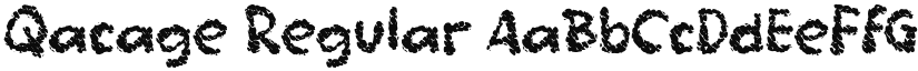 Qacage font download