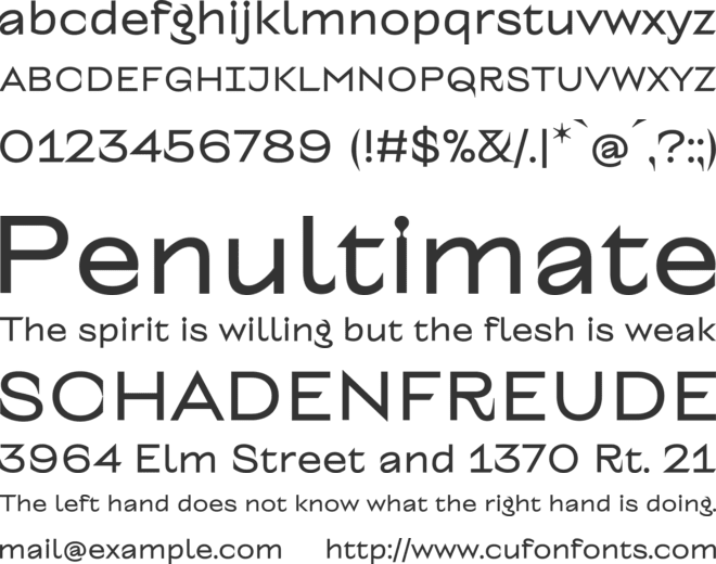 TT Alientz Trial font preview