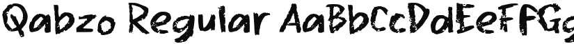 Qabzo font download