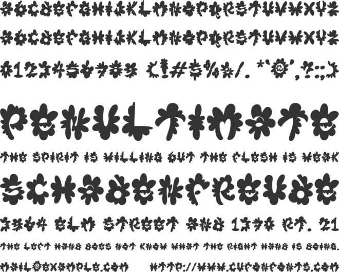 Gf Crown font preview