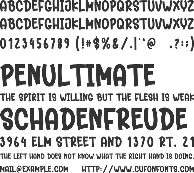 Memories Christmas font preview