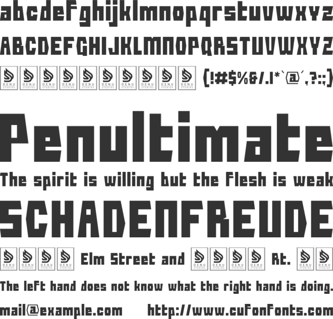 Unwave Lover font preview