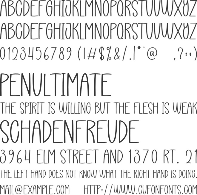 Christmas Adventure font preview