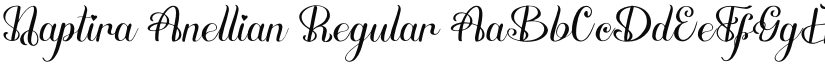 Naptira Anellian font download