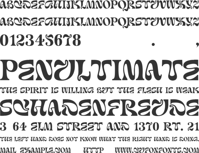 New Iconic font preview