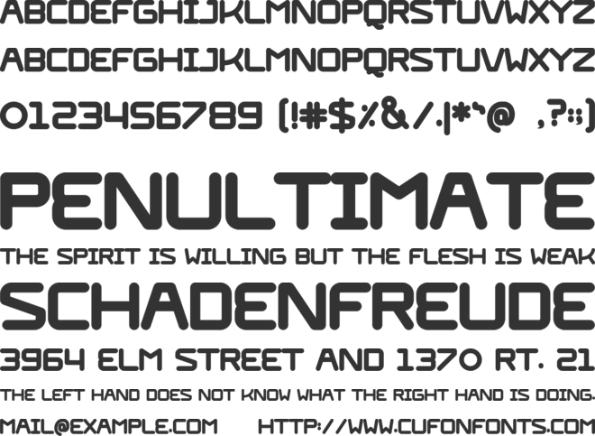 Pumpkin Seamless font preview