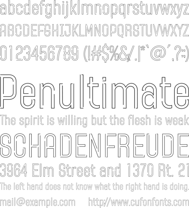 Neon Shine font preview