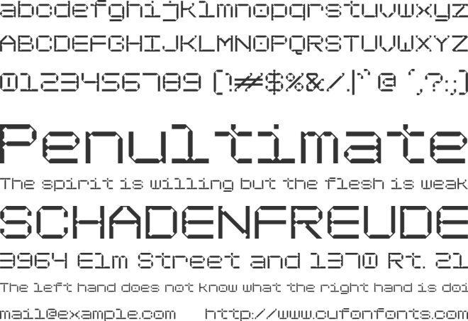 ID Monotrap font preview