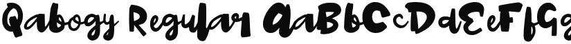 Qabogy font download