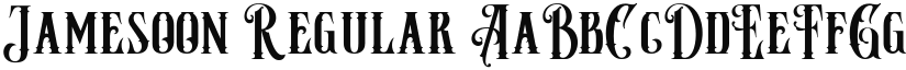 Jamesoon font download