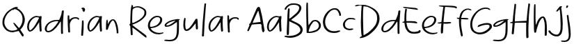 Qadrian font download