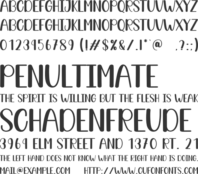 Christmas Shoes font preview