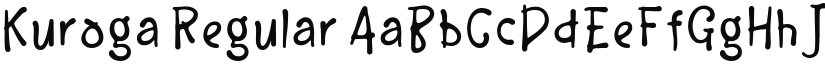 Kuroga font download