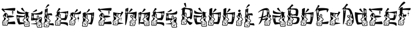 Eastern Echoes Rabbit font