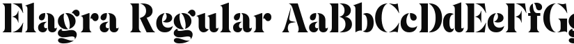 Elagra font download