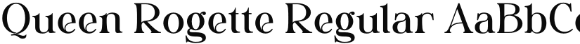 Queen Rogette font download