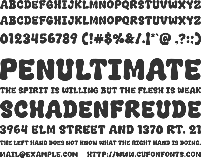 Winter Trendy font preview