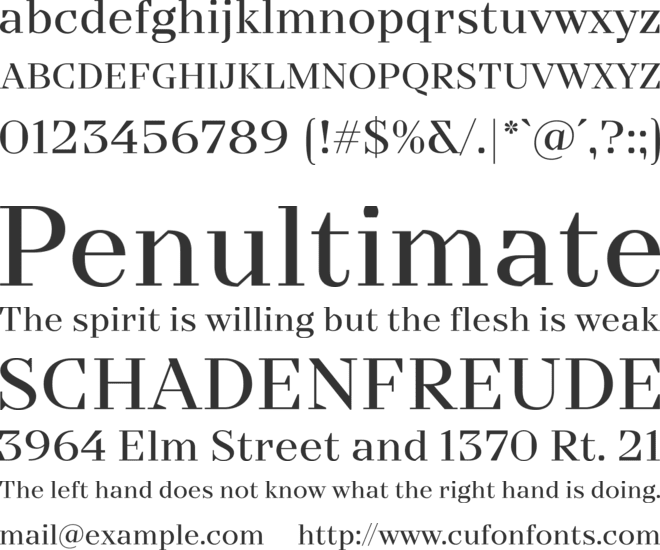 TT Nooks Trial font preview