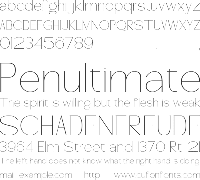 Lutoria Serif font preview