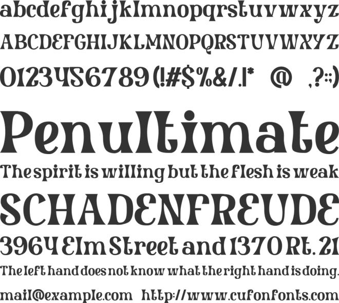 Tender Embrace font preview