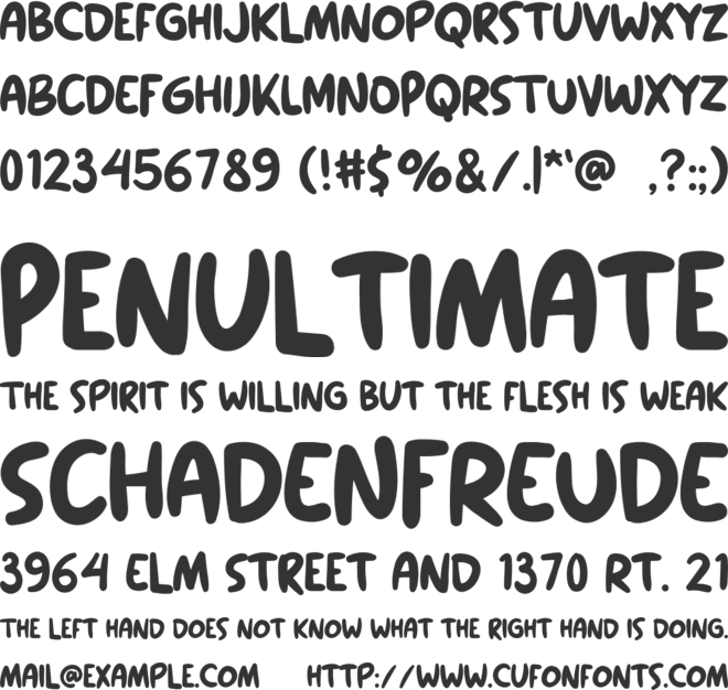 JUMBOJIM font preview