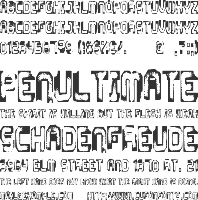 Manifiesto Conservador font preview