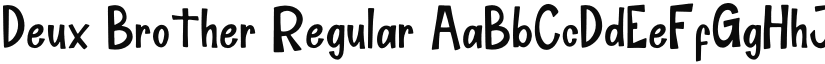 Deux Brother font download