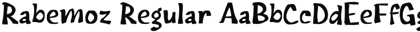 Rabemoz font download