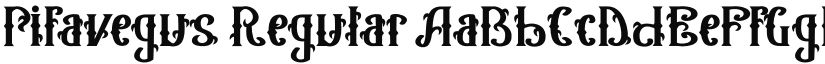 Pifavegus Regular font